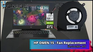 OMEN 15  Fan Replacement