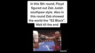 Former Boxing Champ Zab Judah Using 52 Blocks Against Champ Floyd Mayweather. #52blocks #boxing