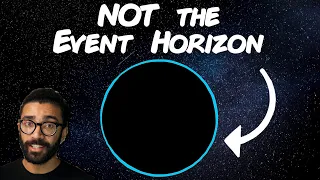 The OTHER Boundary Around a Black Hole - #VeritasiumContest #shorts