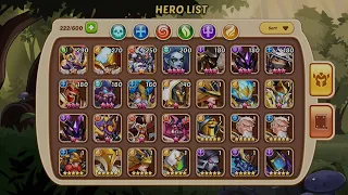 [ Idle Heroes Private Server ] Before and After Seasonal Reset