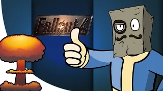 Fallout 4 Смешные Моменты : Баги, Трусливый Рейдер | Монтаж