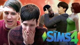 DIL THE HOMEWRECKER - Dan and Phil Play: Sims 4 #10