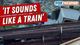 'IT SOUNDS LIKE A TRAIN': Elkhorn, Nebraska Man Recounts Riding Out EF-3 Tornado In His Home