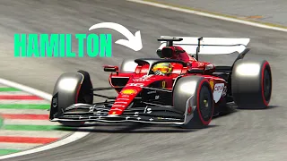 Lewis Hamilton first test Ferrari F1 2024 (Pre Season) in Fiorano