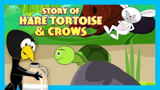 Story Of Hare Tortoise & Crow | Short Story for Children in English | Bedtime Stories In English