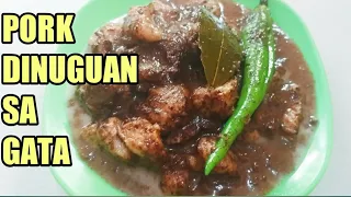 PORK DINUGUAN SA GATA