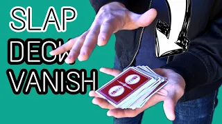 SLAP Deck Vanish! - Magic TUTORIAL - A Perfect Closer Trick.