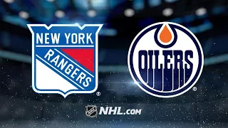 Georgiev picks up first win as Rangers top Oilers 3-2