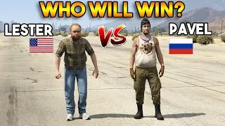 GTA 5 ONLINE : PAVEL VS LESTER (WHO WILL WIN?)