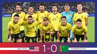 Sorotan Perlawanan: Malaysia 1 - 0 Turkmenistan | Perlawanan Persahabatan Antarabangsa Tier 1