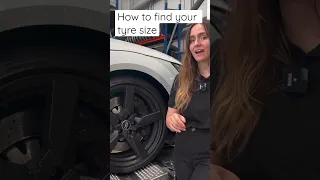 How to find your tyre size with @DrivingBex #shorts #tyres #tips