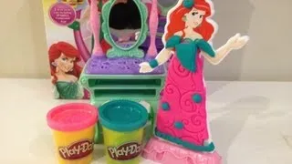ARIEL PLAY-DOH Vanity Tutorial and review