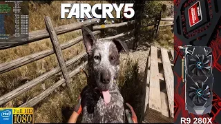 Far Cry 5 High Settings 1080P | AMD R9 280X | i7 8700K 5.1GHz