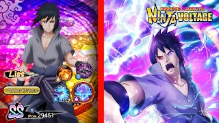 Sasuke TFS 4 Aniversary Solo Attack Mission : NARUTO X BORUTO NINJA VOLTAGE