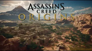 Exploring Siwa in Assassin’s Creed Origins [Ambient Walk]