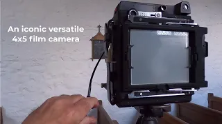 Unboxing  an iconic 4x5 camera and photo shoot