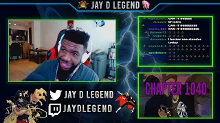 Jay D. Legend. One Piece Ch.1040 LIVE REACTION [FULL!] [EXCLUSIVE!]