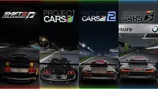 Project Cars 3 VS NFS Shift 2 VS Project Cars 2 VS Project Cars / Comparison /