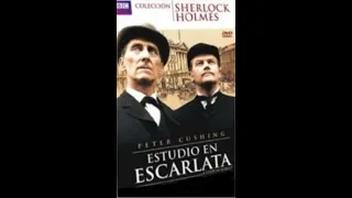 Sherlock Holmes BBC en Estudio En Escarlata con Peter Cushing (1968)│Completo en español