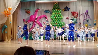 Танец "Синий иней". Егоза дэнс 2018