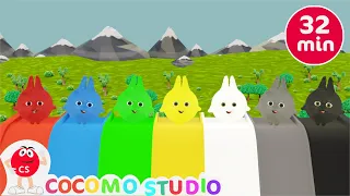 Let's Learn The Colors! - Cartoon Animation Color Songs for Children by Cocomo Studio