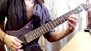 Вертушка #6. AC/DC - Thunderstruck (How to play intro solo. Как играть вступительное соло)