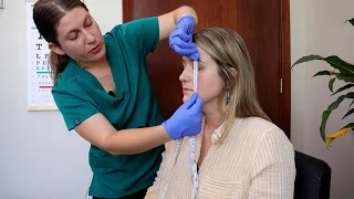 Sleep Inducing ASMR Nursing Head-to-Toe Exam at a REAL Doctor's office