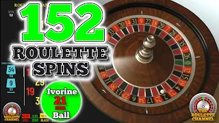 Day 4: 152 Roulette Wheel Spins - Part 2/2 of 300 Spins - Black Scoreboard - Both Directions