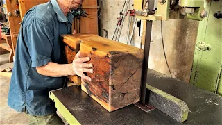 Making Furniture From Solid Wood and Railway Wood // Incredible Woodworking Ideas - Robert Madison