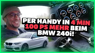 JP Performance - Per HANDY in 4 Minuten 100 PS MEHR! | BMW M240i