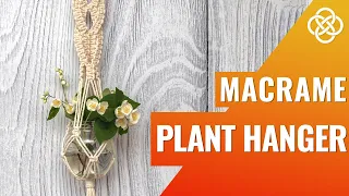 Макраме кашпо  | DIY  | Урок макраме