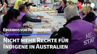 Australien: Referendum über mehr Rechte für Indigene gescheitert | AFP