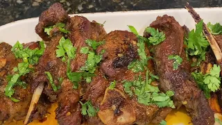 Baked lamb chops in oven recipe/Tender and Super Tasty!! Easy to follow recipe