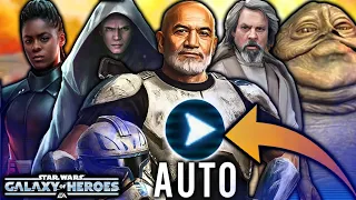 FULL Auto Galactic Legends with Captain Rex - Best Non-Legendary Team in SWGoH