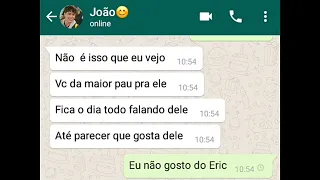 Pollyanna moça conversa no WhatsApp parte 4 João pede Poliana em namoro😮