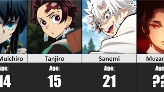 Who is the OLDEST? Age of Demon Slayer Characters