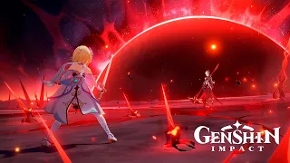 Arlecchino Boss Fight | Full Gameplay and Cutscenes JP (Lumine) | Genshin Impact 4.6