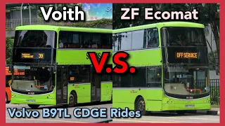 Which is better? | ZF Ecomat V.S. Voith | Volvo B9TL CDGE Rides