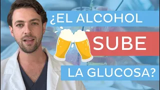 ¿EL ALCOHOL SUBE LA GLUCOSA? 🍺 | Alcohol y diabetes