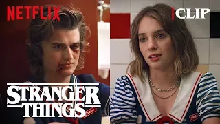 Steve & Robin Bathroom Scene | Stranger Things 3 | Netflix