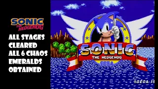 Sonic the Hedgehog full game completion - longplay [PS4 - Sega Mega Drive Classics]