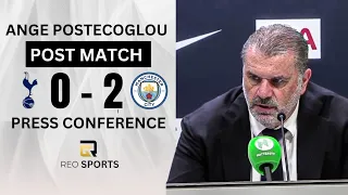 Ange "This Club is Built on Fragile Foundations" | Tottenham Hotspur 0-2 Manchester City