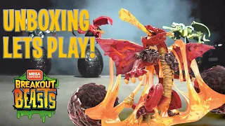 Unboxing & Lets play! - BREAKOUT BEASTS! Slime Beast Mystery Eggs?!