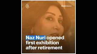 Naz Nuri opened first exhibition after retirement