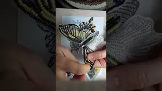 МК вышивки бабочек от Вдохновения
