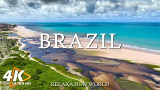 Brazil 4K Amazing Aerial Film - Relaxing Music Along With Beautiful Nature Videos - Amazing Nature