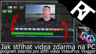 Jak stříhat video ZDARMA - program pro střih videa zdarma - editovat videa (tutoriál)