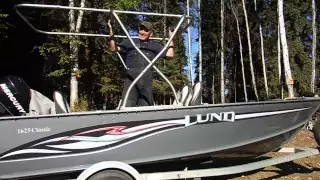 DIY Fishing boat canopy