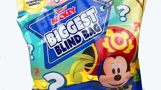 Biggest Blind Bag ~ Mickey Mouse Pirate Themed 8 Surprises Inside ~ Unboxing Review