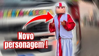 Vlog em Boa Esperança - MG | Tutorial de como arrumar sua máscara nova | Novo Personagem !